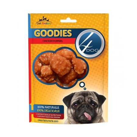 Caini - Goodies Chicken Poppers 100G