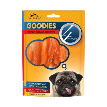 Delicatese caini - Goodies Chicken Rawhide Stick 100g
