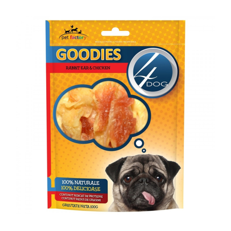 Delicatese caini - Goodies Iepure Si Pui 100g