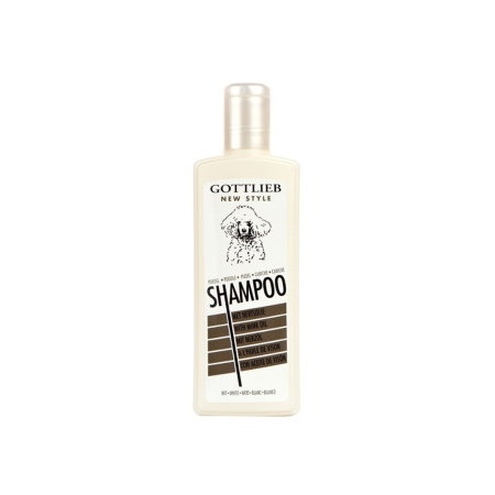 Sampoane, balsamuri, parfumuri caini - Gottlieb Sampon Caine Poodle Negru/gri 300ml Pp790508