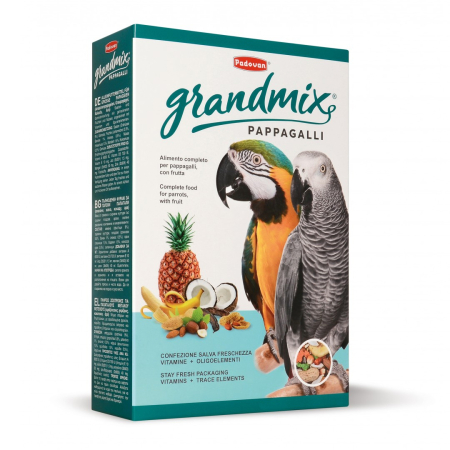 Meniuri pasari - Grandmix Papagal Mare 600 G Padovan