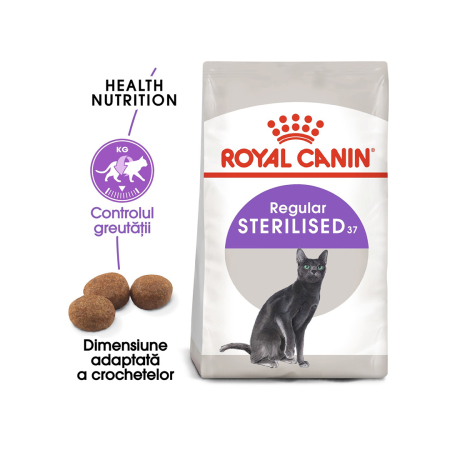 Hrana uscata pisici - Hrana Pisici Fhn Sterilised 400gr 122320 Royal Canin