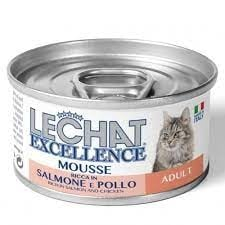 Hrana umeda pisici - Lechat pui si somon pentru pisici adulte, 85gr