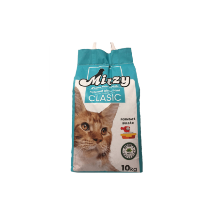 Nisip igienic, litiere pisici - Mitzy Nisip Clasic 10kg