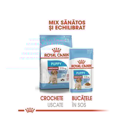 Plic Caine Medium Puppy 140gr Royal Canin Br28p [2]