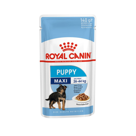 Hrana umeda caini - Plic Maxi Puppy 140gr Caine Br29x Royal Canin