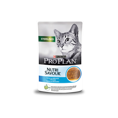 Hrana umeda pisici - Plic Pro Plan Sterilizat Pisica Cu Cod 85g 12424536 Purina