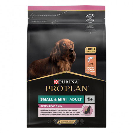 Hrana uscata caini - Pro Plan Caine Mini Adult Cu Somon 7kg Purina