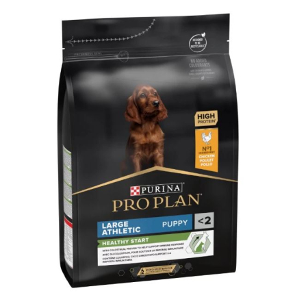 Hrana uscata caini - Pro Plan Caine Puppy Large Athletic Cu Pui 3kg