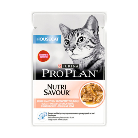 Hrana umeda pisici - Pro Plan Housecat Salmon 85G 12249313 Purina