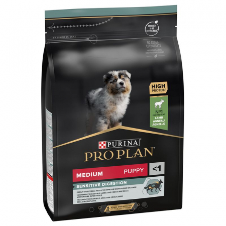 Hrana uscata caini - Pro Plan Medium Puppy Optidigest Miel 12kg Purina