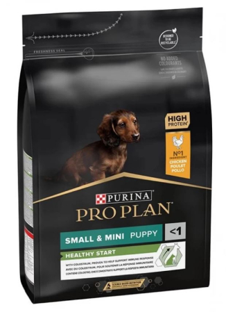 Hrana uscata caini - Pro Plan OptiStart Small&Mini Puppy Cu Pui 3 Kg