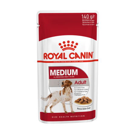 Hrana caini - Royal Canin Medium Adult Plic Caine 140Gr