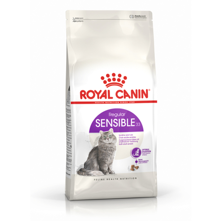 Hrana uscata pisici - Royal Canin Sensible 33 Hrana Uscata Pisici 0.400gr