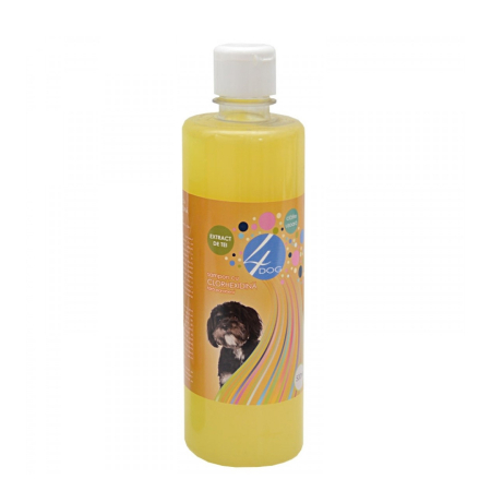 Sampoane, balsamuri, parfumuri caini - Sampon 4dog Clorhexidina 500ml Mf.03441