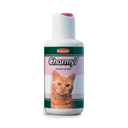 Sampoane, balsamuri, parfumuri pisici - Sampon Charmy 7 Pentru Pisici 250 Ml Padovan