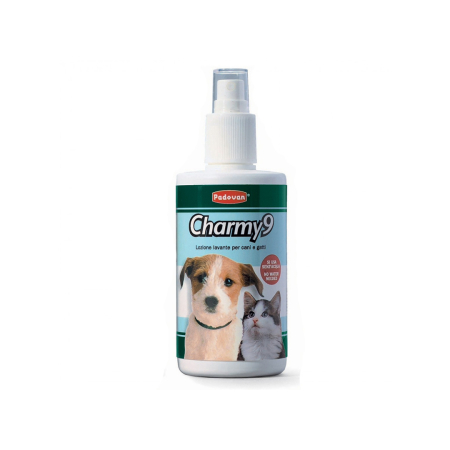 Caini - Sampon Charmy 9 Spalare Uscata Pisica/caine 250ml Padovan