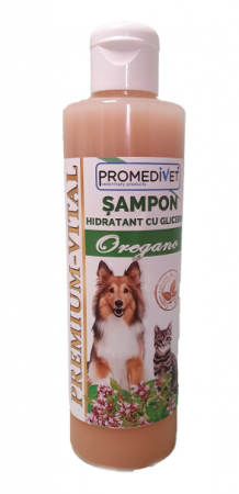 Sampoane, balsamuri, parfumuri pisici - Sampon pentru caini si pisici, Oregano/Glicerina, 280 ml