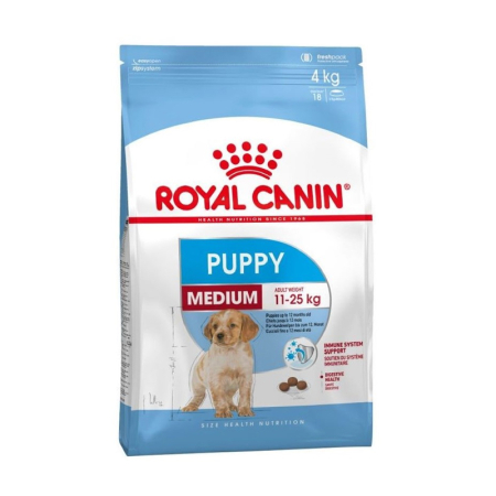 Hrana uscata caini - Shn Medium Puppy 4Kg 252300 Royal Canin