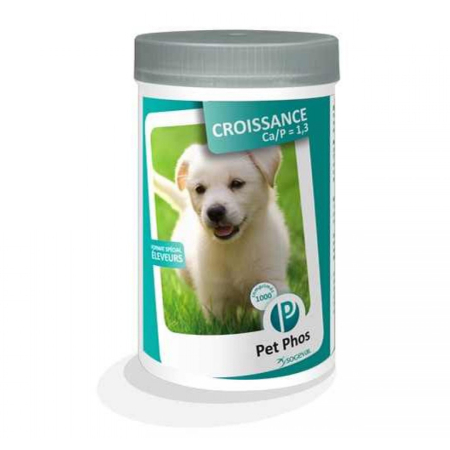 Supliment Nutritiv Pentru Caini Mici Ca/P=1.3 Pet Phos Croissance 1 buc [0]