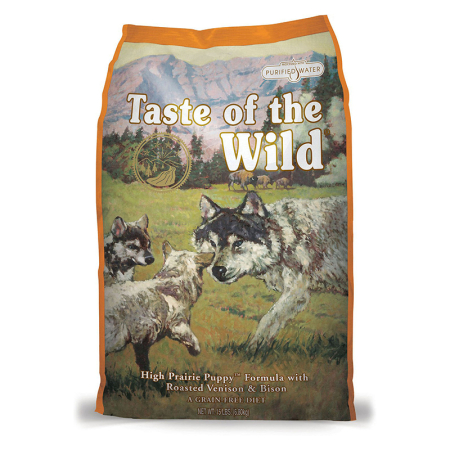 Hrana uscata caini - Taste Of The Wild Bizon Puppy 12.2 Kg