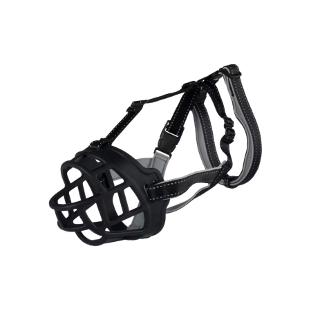 Botnite caini - Trixie Botnita Silicon L Negru 17614