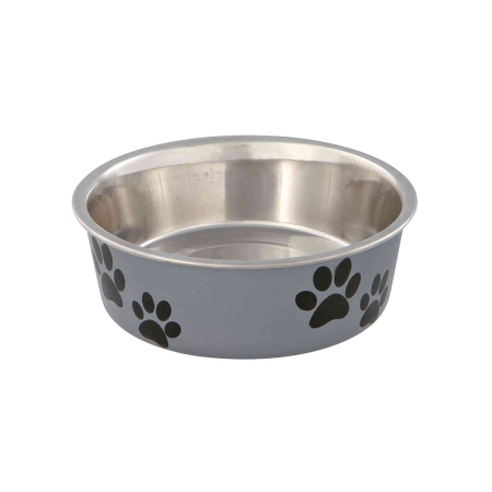 Cosuri, perne, paturi caini - Trixie Castron Inoxidabil Cu Plastic 0.75l/17cm 25243