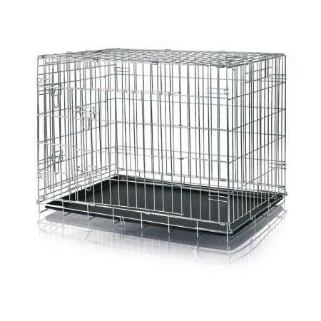 Custi, genti transport caini - Trixie Cusca Metal Galvanizat 92x62x69 3924