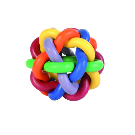 Jucarii caini - Trixie Minge Multicolor 7cm 32621
