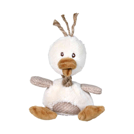 Jucarii caini - Trixie Rata Plus 15cm Cu Voce 35812