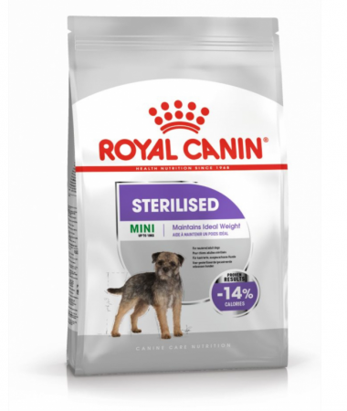 Hrana uscata caini - Mini Sterilizat Caine 8kg Royal Canin