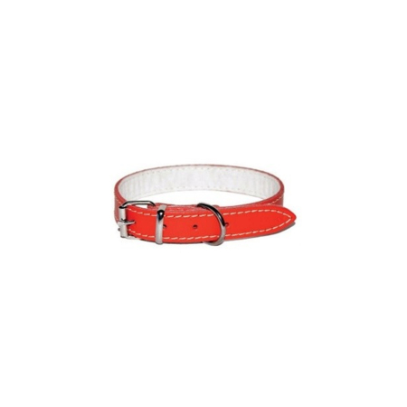 Accesorii caini - Zgarda 25/530mm Pasla Rosie