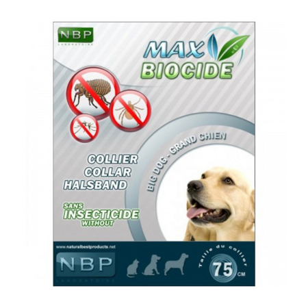Igiena caini - Zgarda Antiparazitara NBP Caine 75 cm
