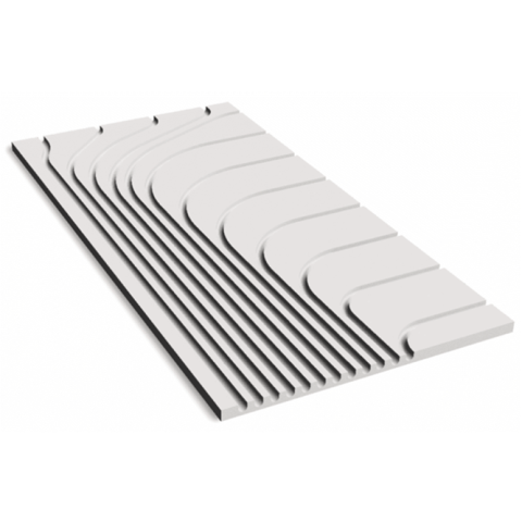 Încălzire în pardoseală fără șapă - PLACA CU NUTURI ASSENS EPS400, ALU=0.1MM, 0.72MP, 1200X600X20MM, PLACA DISTRIBUITOR STANGA, PTR TEAVA 16-17MM