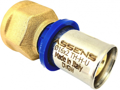 Fitinguri multistrat presare - RACORD ALAMA ASSENS ITALIA, 26X3*1 FI, PRESARE TH/H/U ( 5 / 60 BUC )