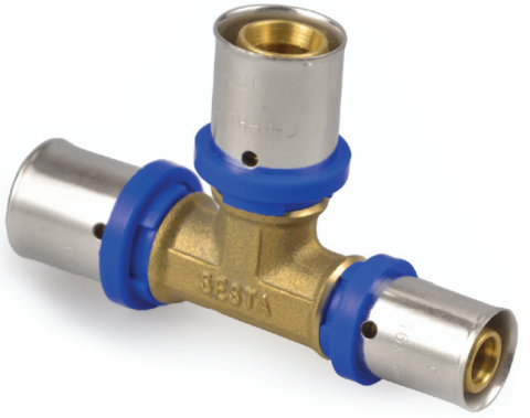 FITINGURI MULTISTRAT PRESARE - TEU ALAMA SESTA ITALIA 32X20X20, PRESARE TH ( 5 / 30 BUC )