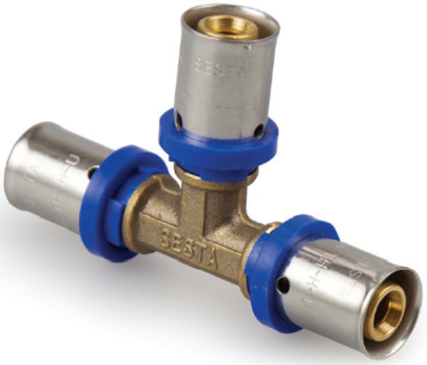 FITINGURI MULTISTRAT PRESARE - TEU ALAMA SESTA ITALIA 50X50X50, PRESARE TH