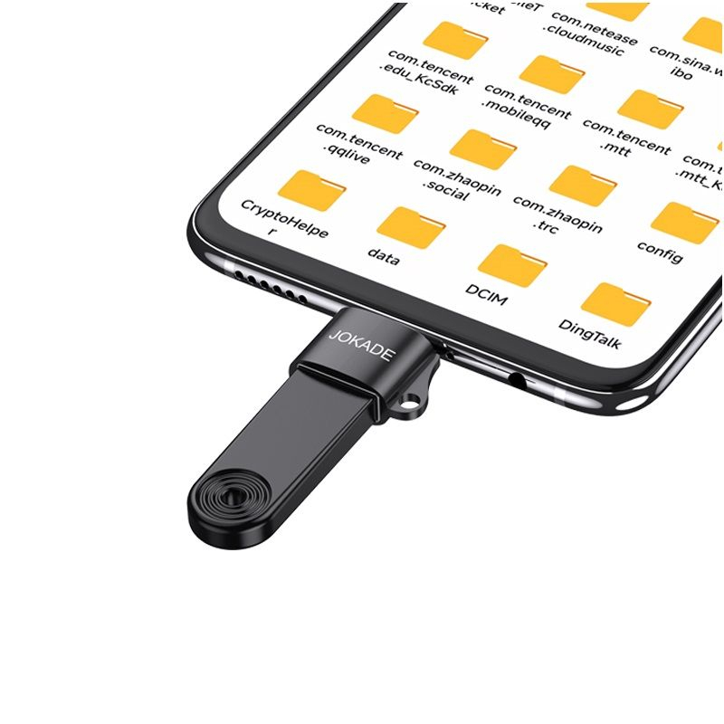 Adaptor Jokade - JC003 converter, Micro USB OTG Black [3]