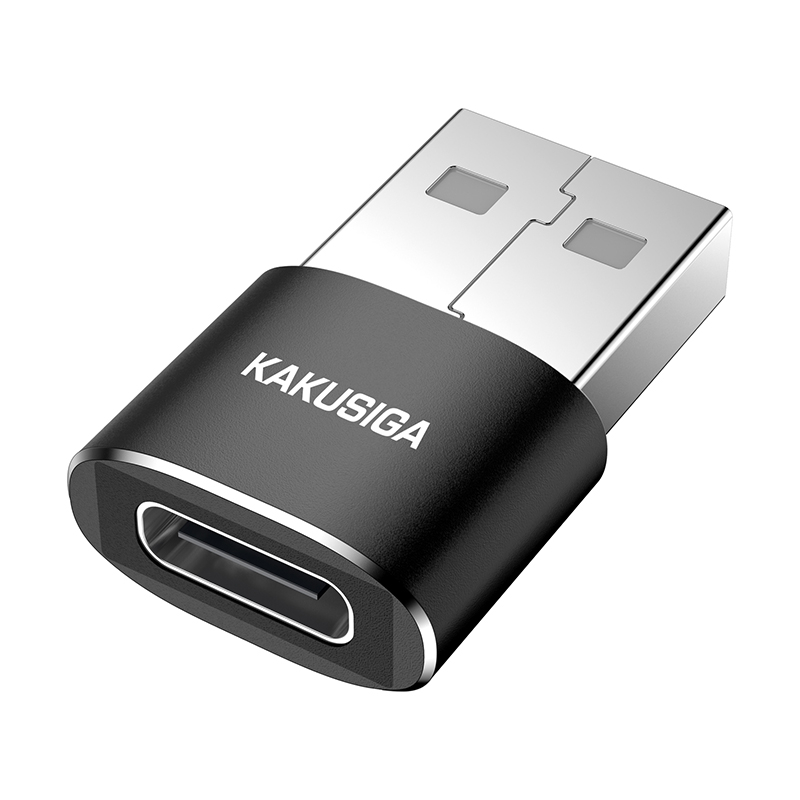 Adaptor USB-A, Transfer Type-C, Convertor, Kakusiga, KSC-530, Black [1]