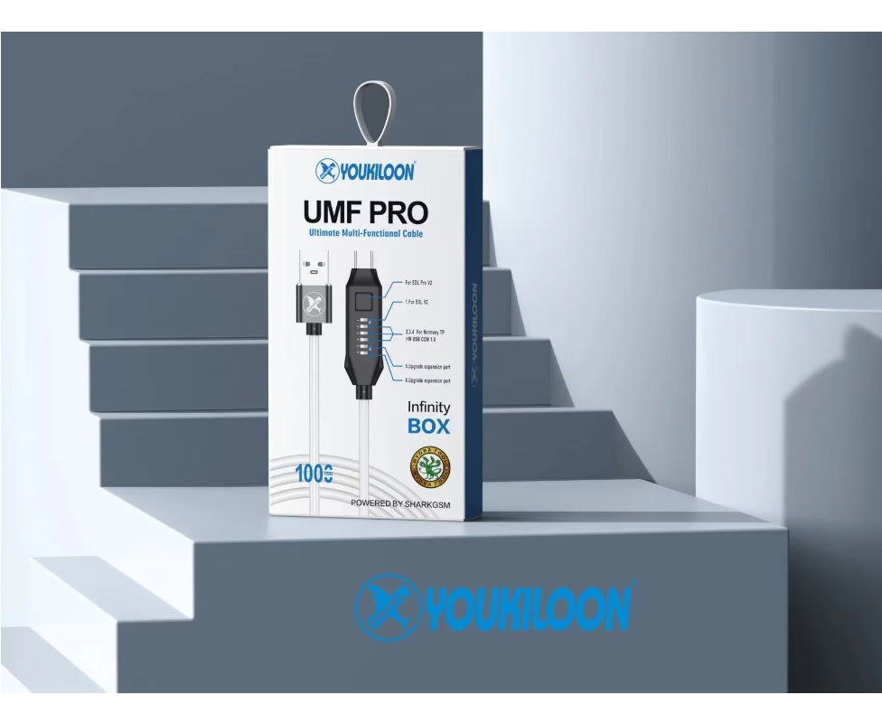 Cablu UMF Pro White Ultimate, Multi-Functional , Type-C, EDL V2, Harmony TP, HW USB COM1.0 [3]