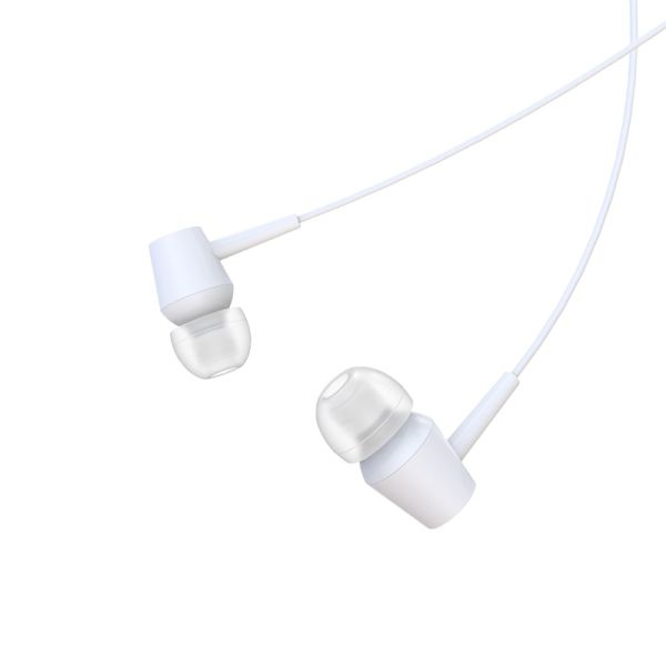 Căști Universale JOKADE JD007 – In-Ear cu Microfon, Jack 3.5mm, 1.2M, Alb [6]