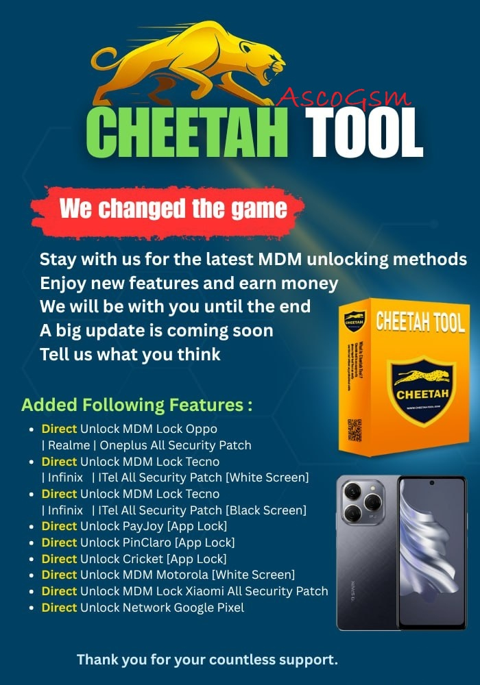 Cheetah Tool Pro Activare 3, 6 sau 12 Luni – Reparare telefoane Samsung, Huawei, Xiaomi, LG, Motorola și altele [2]