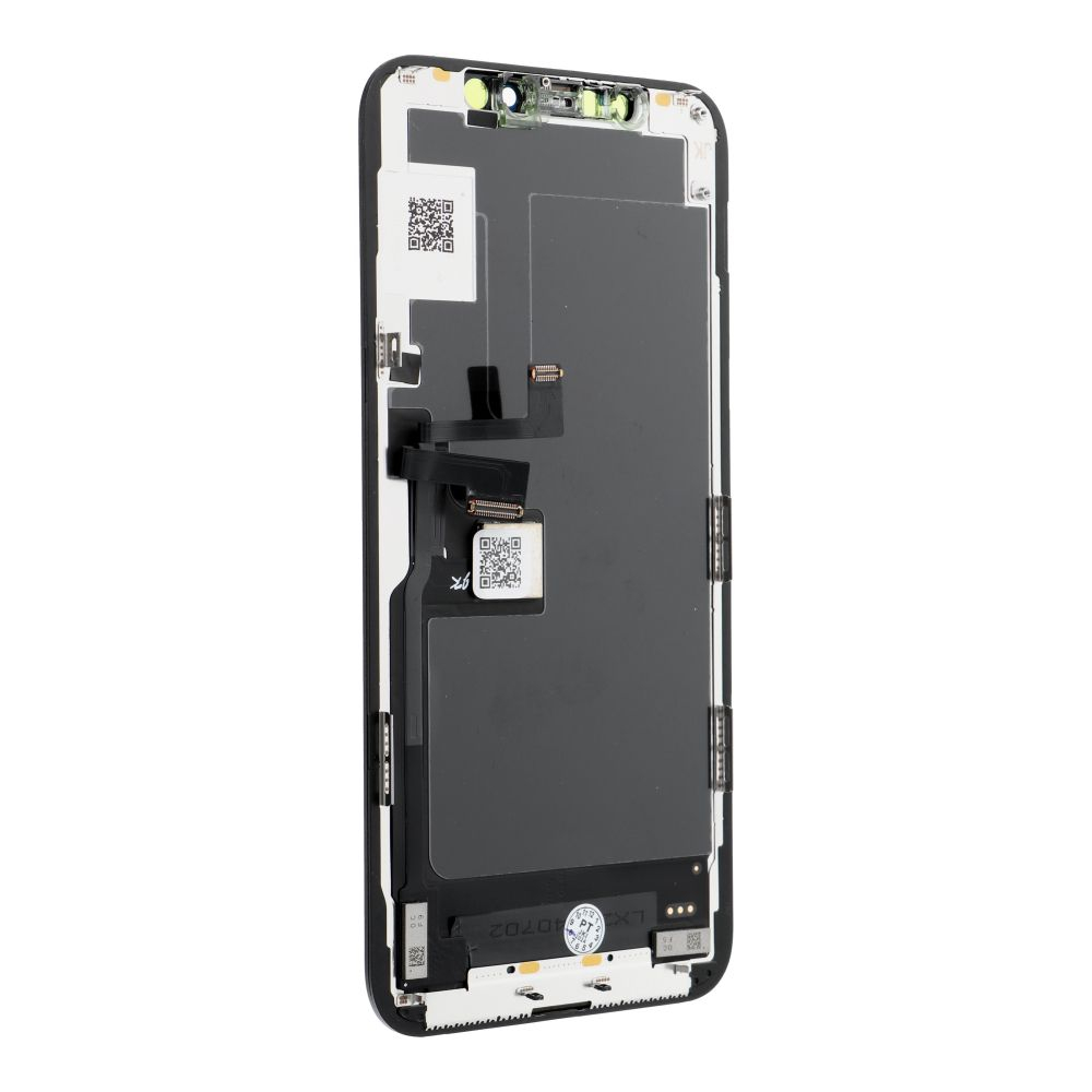 Display cu Touchscreen JK pentru Apple iPhone 11 Pro, cu Rama, Versiune LCD In-Cell, Negru [2]