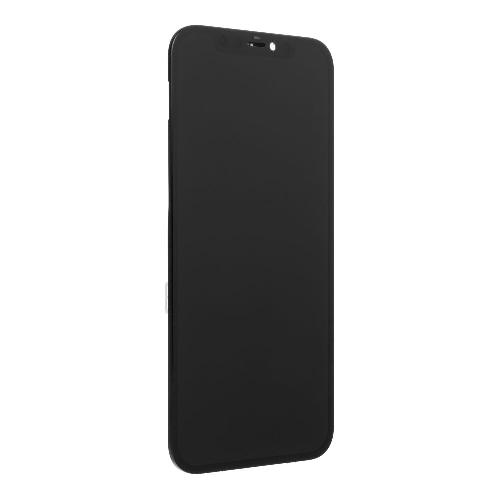 Display cu Touchscreen JK pentru Apple iPhone 12 / 12 Pro , cu Rama, Versiune LCD In-Cell, Negru [3]