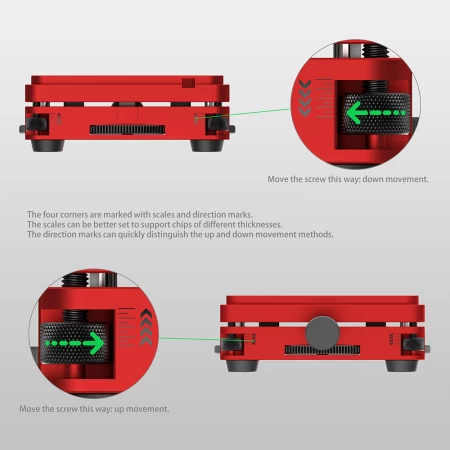 Martview RB-03 – Suport universal BGA reballing cu poziționare automată (Holder & Template) [5]