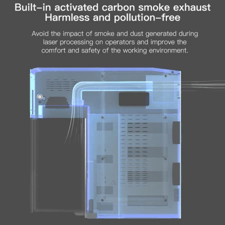Mașină laser mov TBK-958ZE 5W pentru demontare și gravare ecrane [7]
