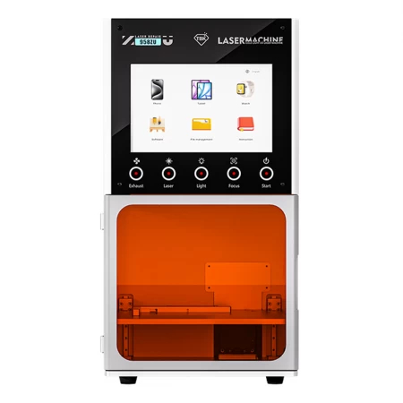 Mașină laser violet AI-Voice TBK-958ZU – demontare și gravare ecrane [3]