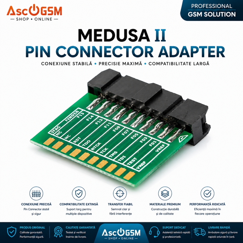 Medusa II Box (Basic Set) – Programator Profesional eMMC, UFS și NAND pentru Service GSM și Recuperare Date [3]