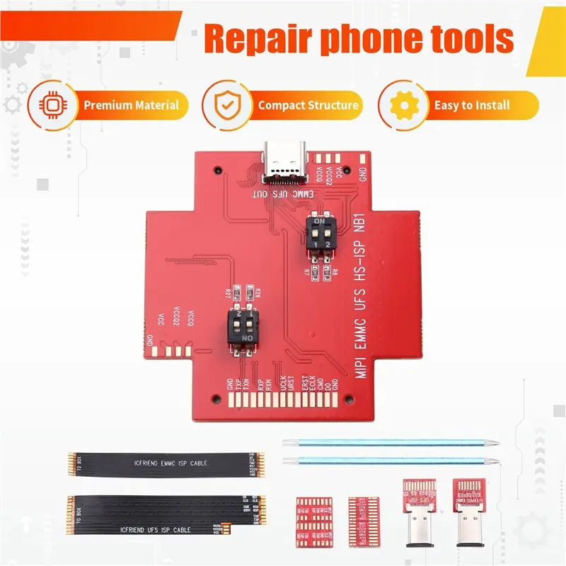 MiPitester / MiPi Box – Kit Adaptor eMMC & UFS G2 ISP [4]