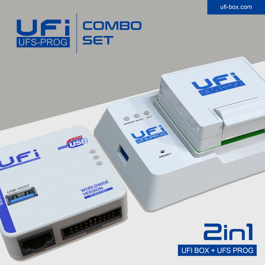 UFI Box cu UFS-Prog | Tool profesional pentru reparații EMMC & UFS - Copie [2]